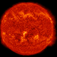 A composite image of the Sun erupting in a coronal mass ejection of superheated material.